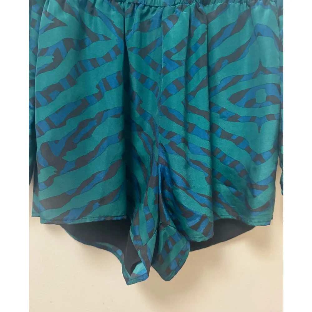Lovers + Friends Abstract Print Long Sleeve Romper (XS) - Picture 5 of 13